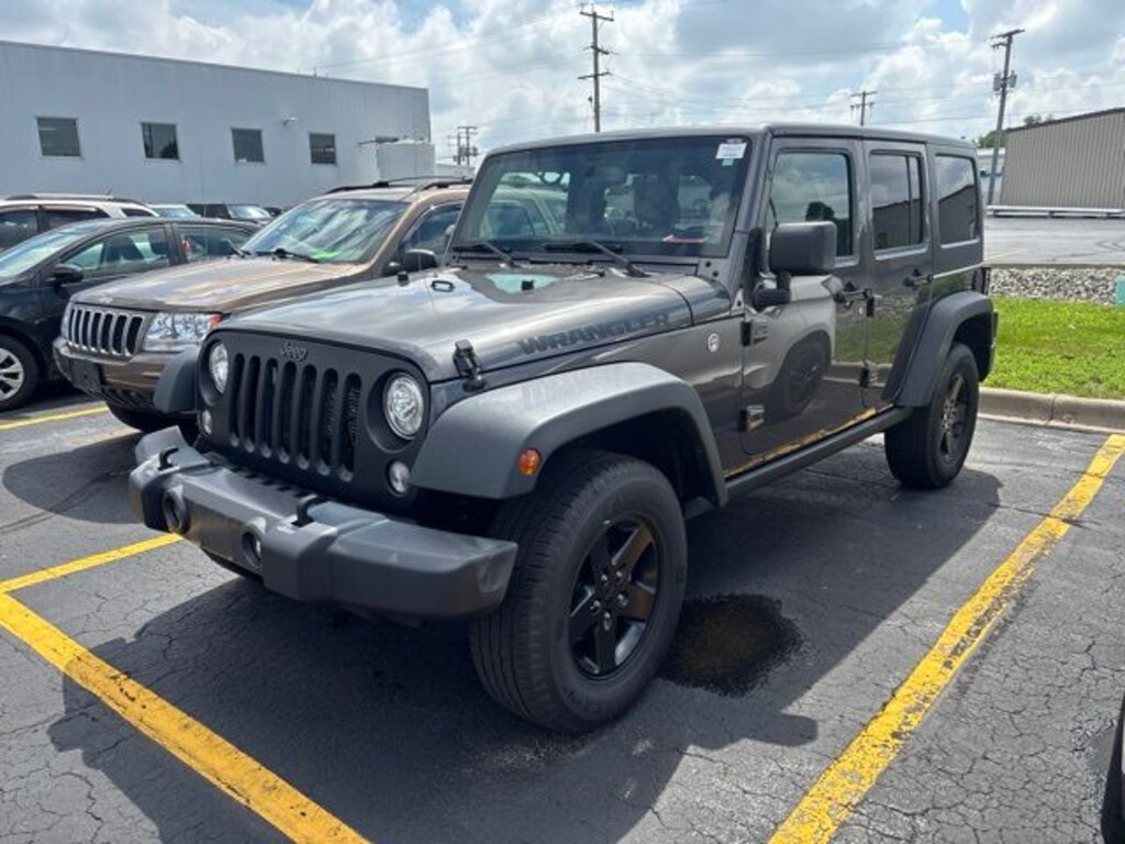 Used 2017 Jeep Wrangler JK Unlimited Sport 4x4 SUV