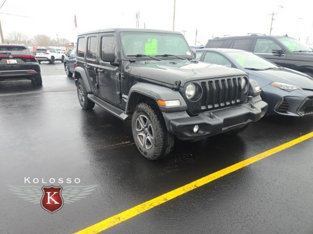 Used 2018 Jeep Wrangler Unlimited Sport 4x4 SUV