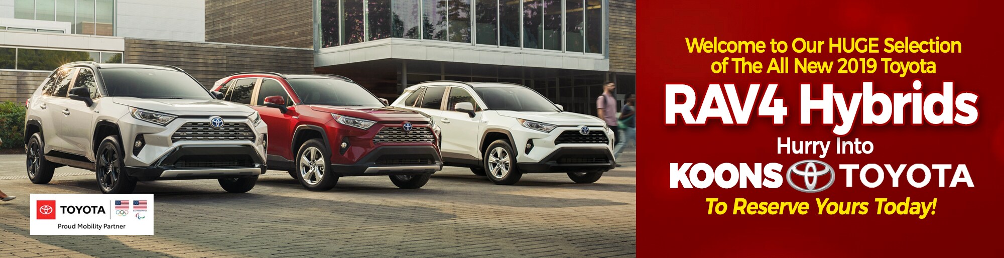 New Toyota Rav4 Hybrid For In Vienna At Koons Tysons Learn More View Inventory