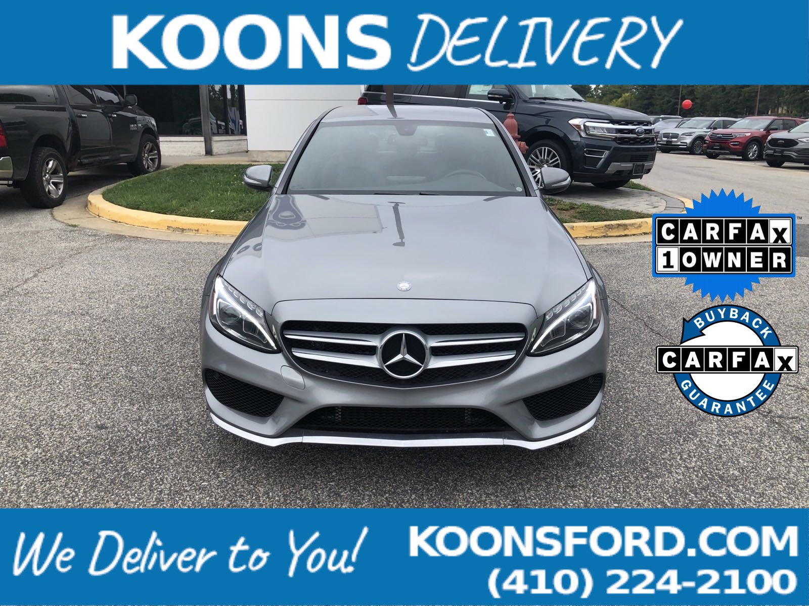 Certified 2015 Mercedes-Benz C-Class C300 with VIN 55SWF4KB3FU006432 for sale in Annapolis, MD