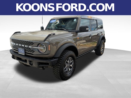 Featured used vehicles 2025 Ford Bronco Badlands SUV for sale near you in Annapolis, MD