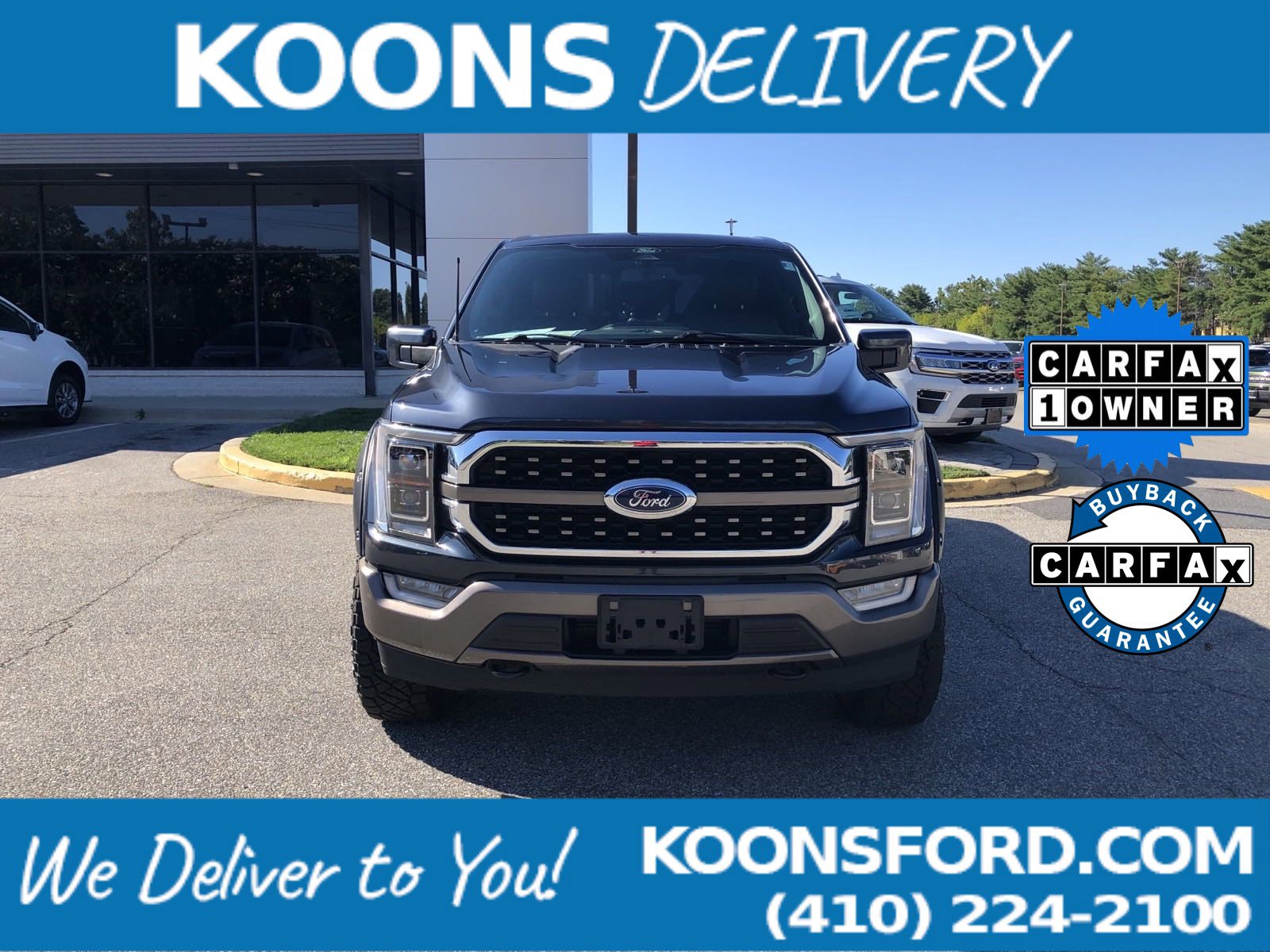 Certified 2021 Ford F-150 King Ranch with VIN 1FTFW1E81MFA57498 for sale in Annapolis, MD