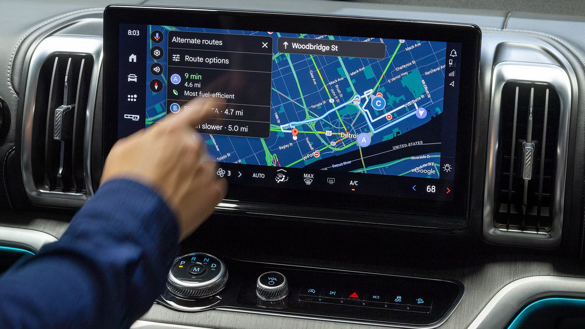 2027 Ford Expedition technology and panoramic display