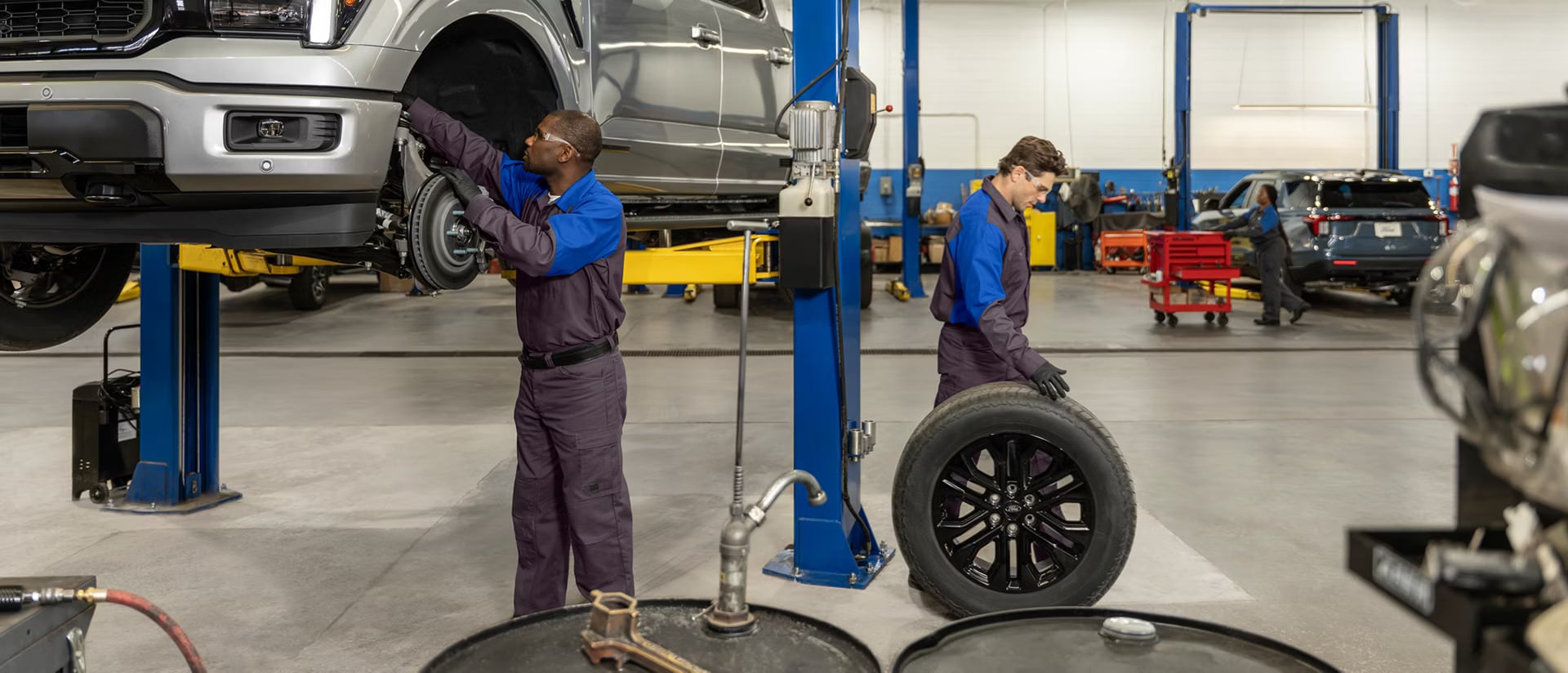 2027 Ford Expedition brake inspection and service