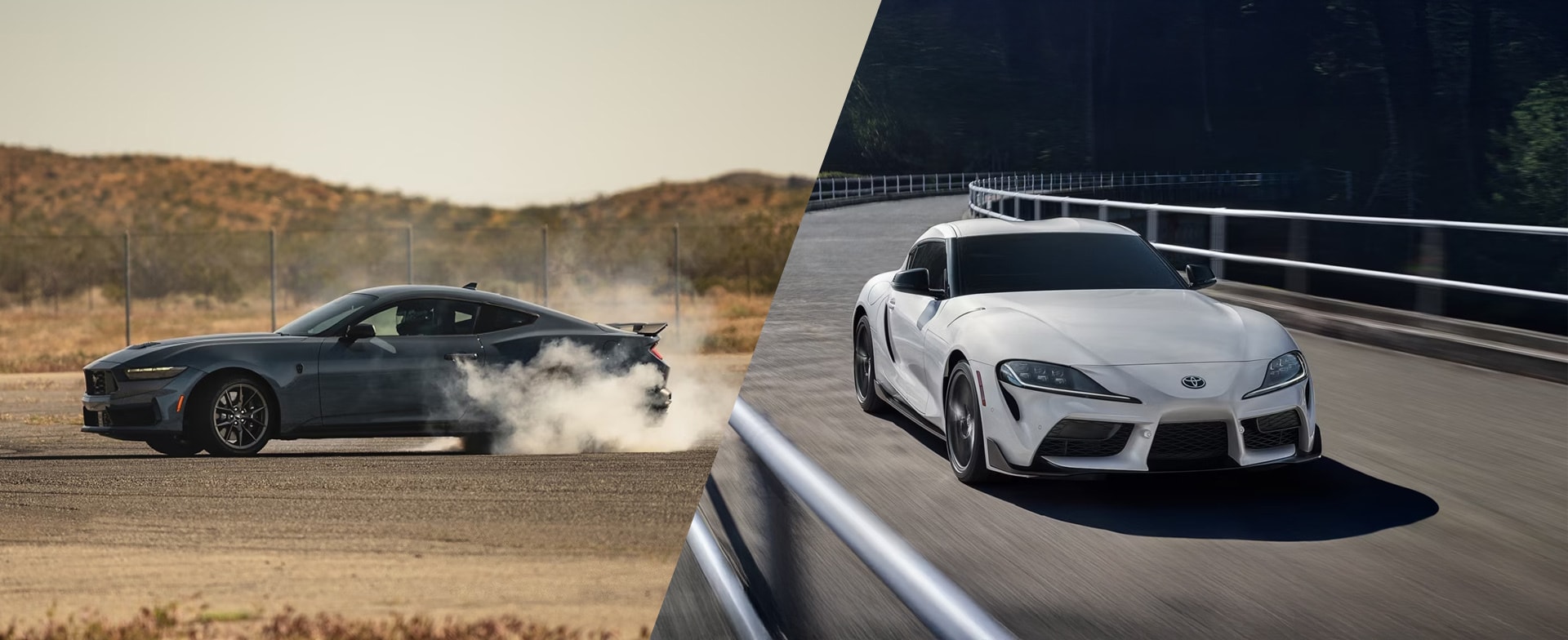 2026 Ford Mustang and Toyota Supra performance comparison