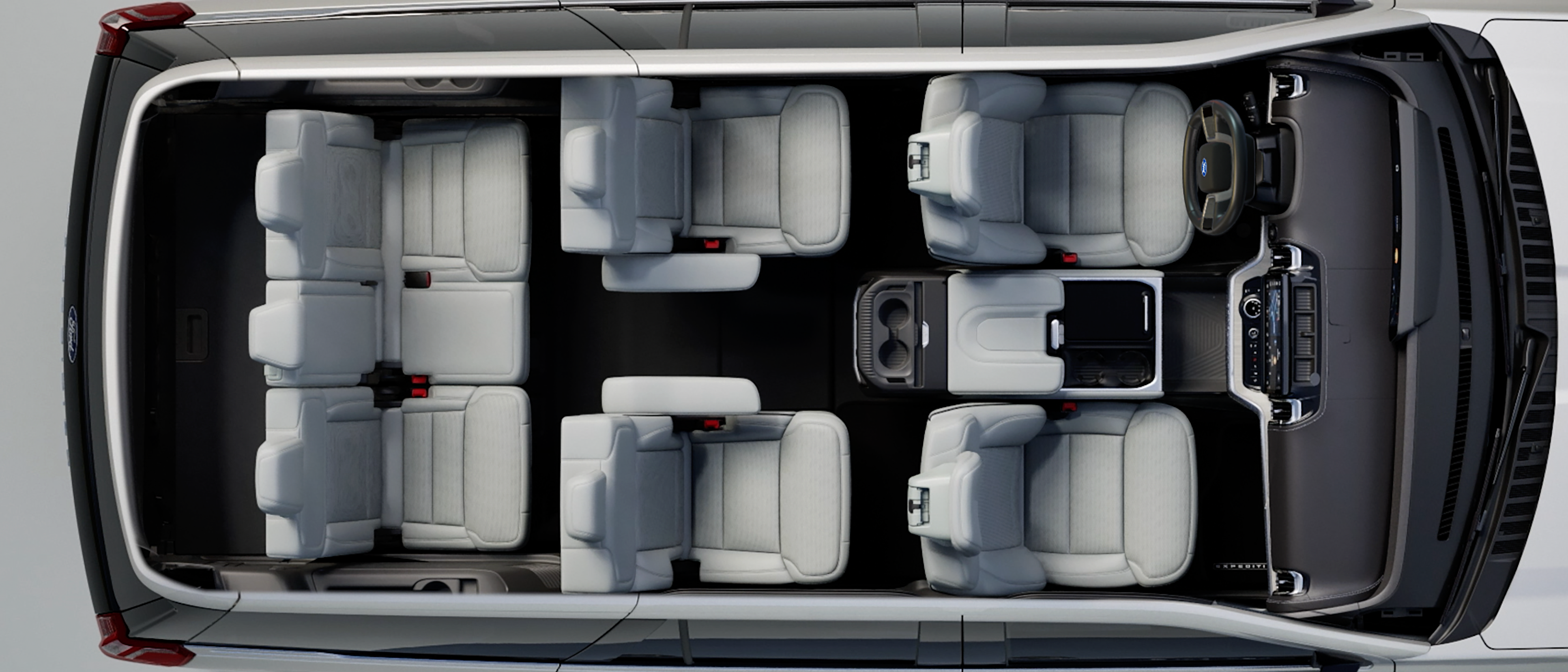 2028 Ford Expedition: Interior Seating Overview Image