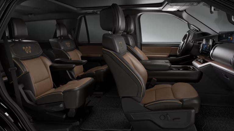 2027 Ford Expedition interior and cargo space