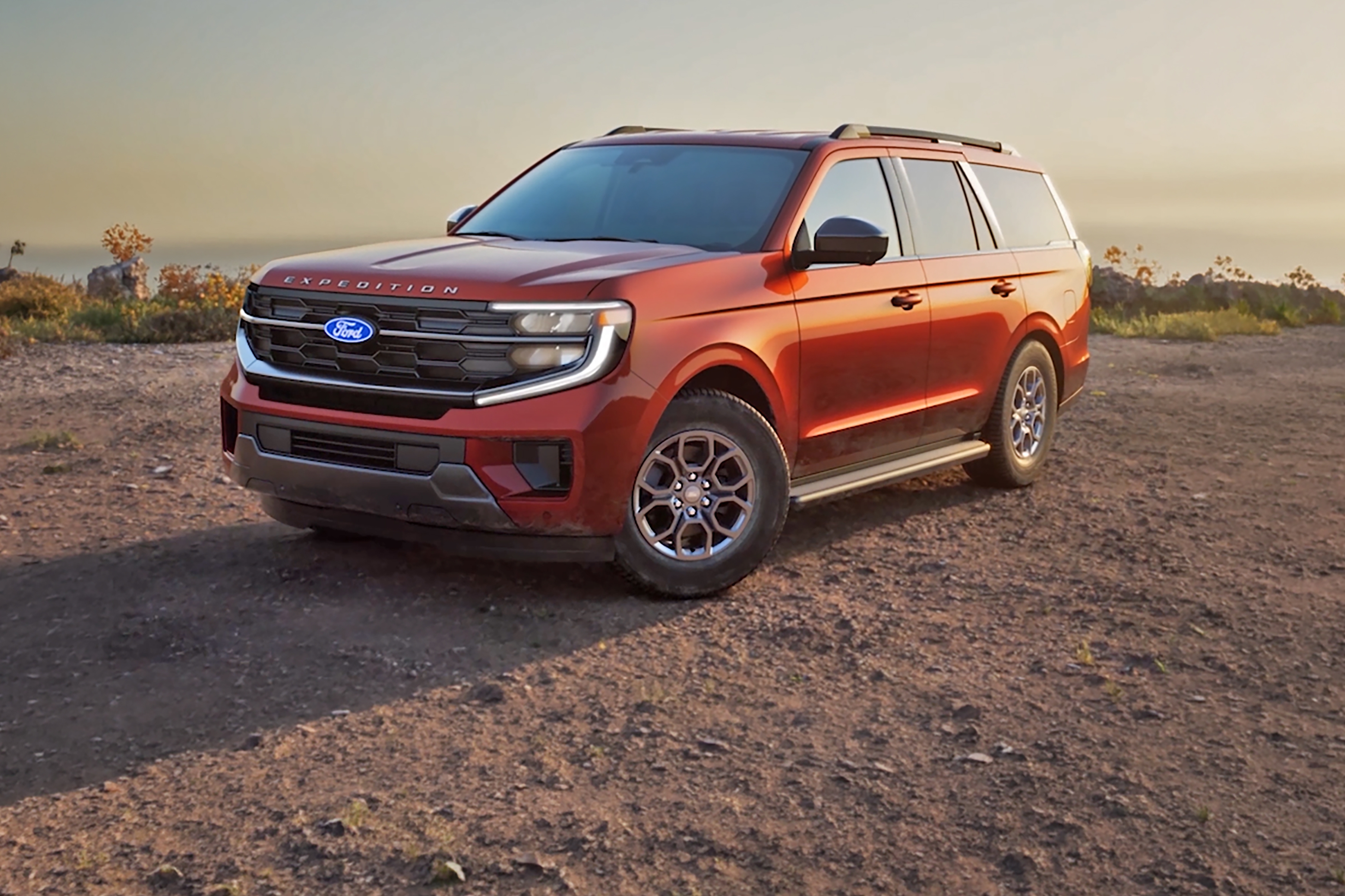2027 Ford Expedition: New Exterior Paint color Options: Bronze Fire Metallic
