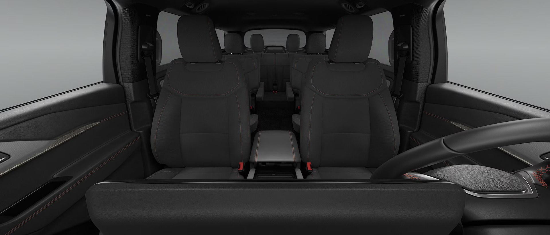 2027 Ford Explorer interior and cargo space