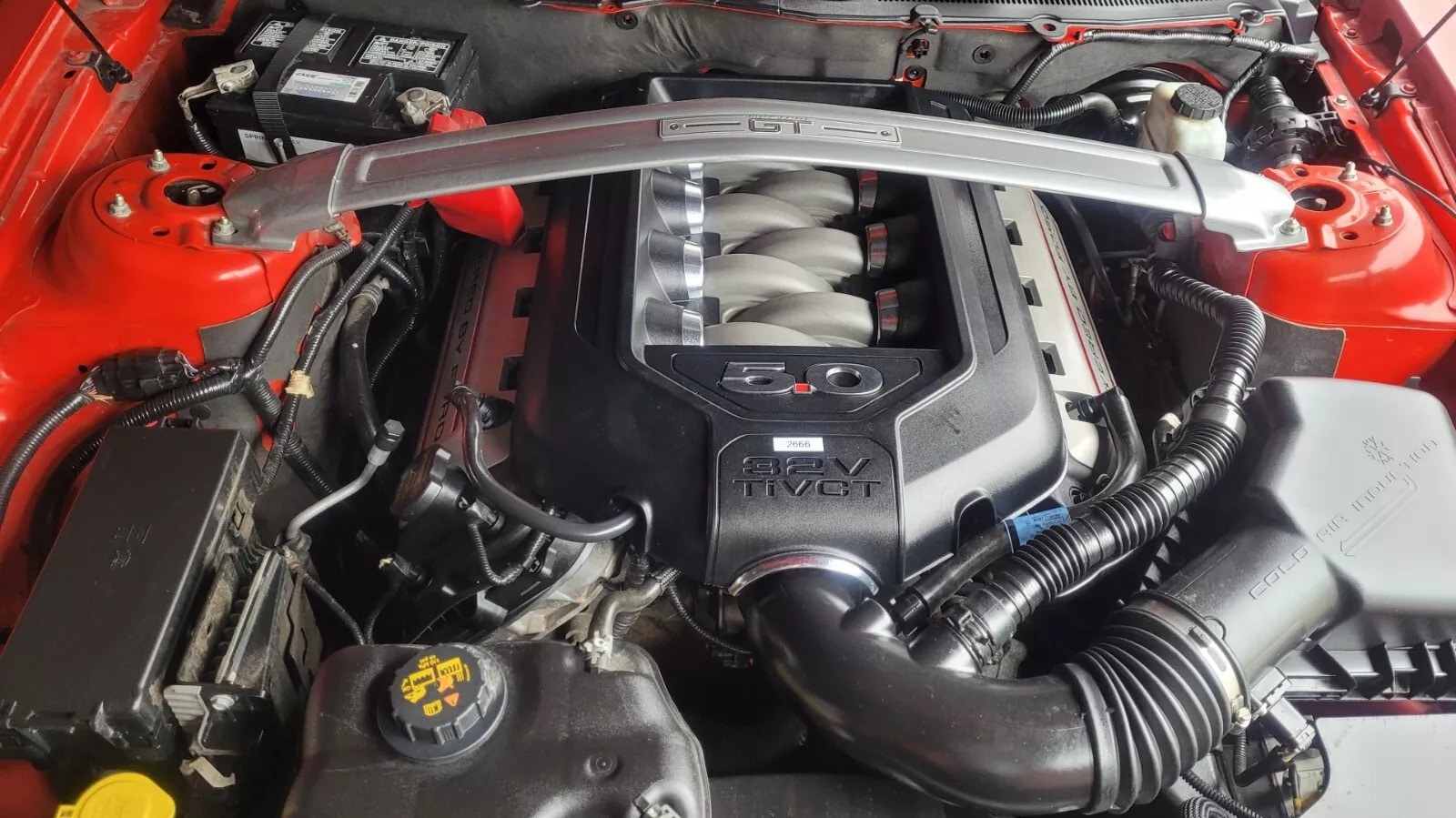 2026 Ford Mustang GT Coyote V8 engine