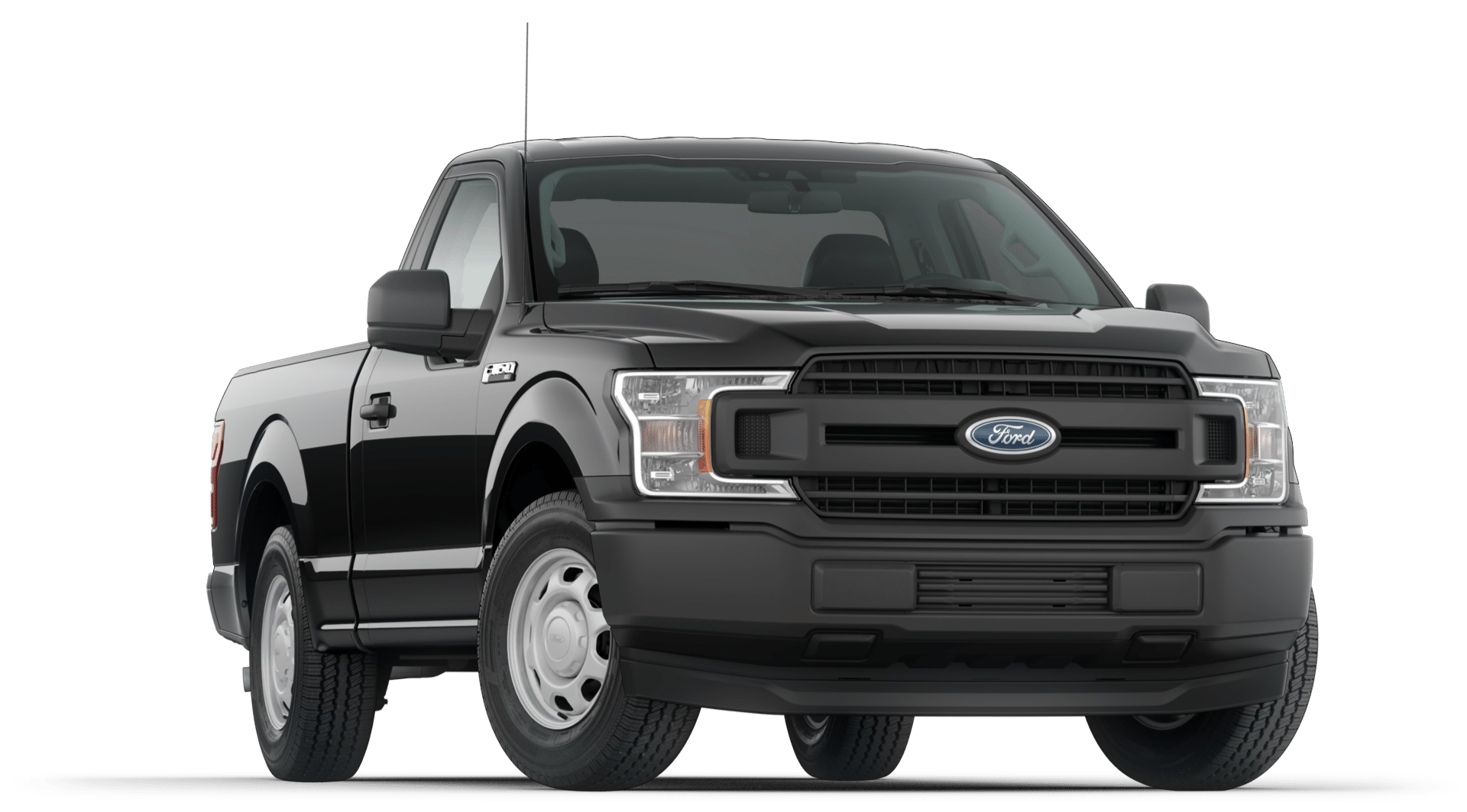 2020 Ford F150 XL Trim Regular Cab in Agate Black Exterior