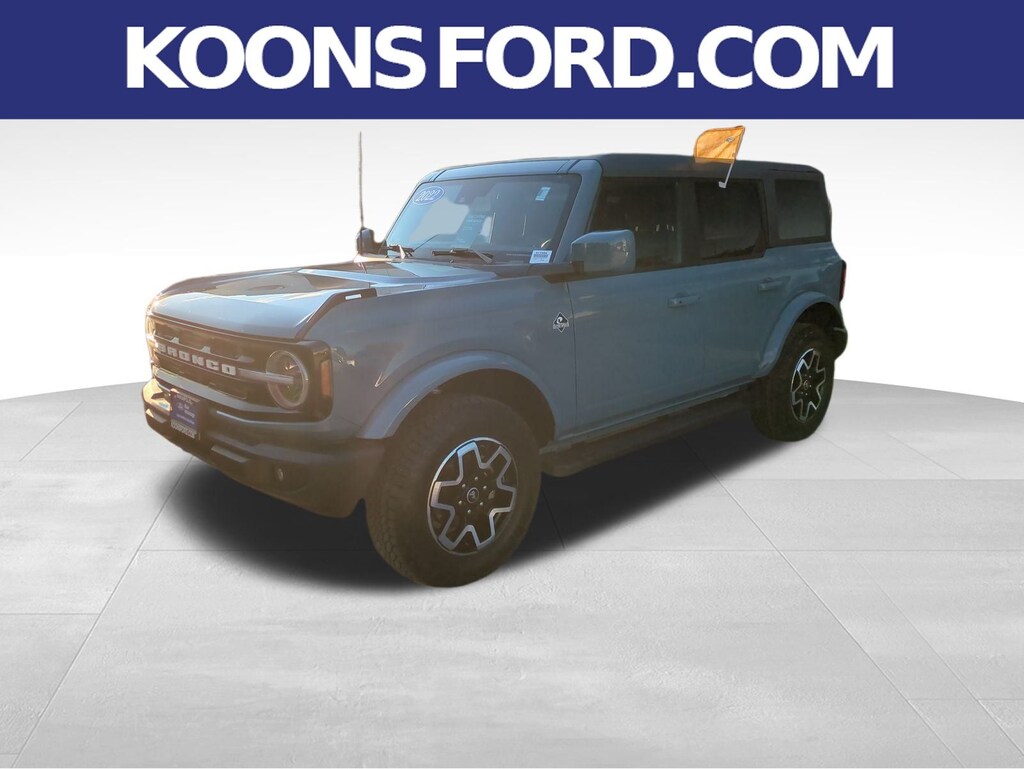 Certified 2022 Ford Bronco Outer Banks SUV