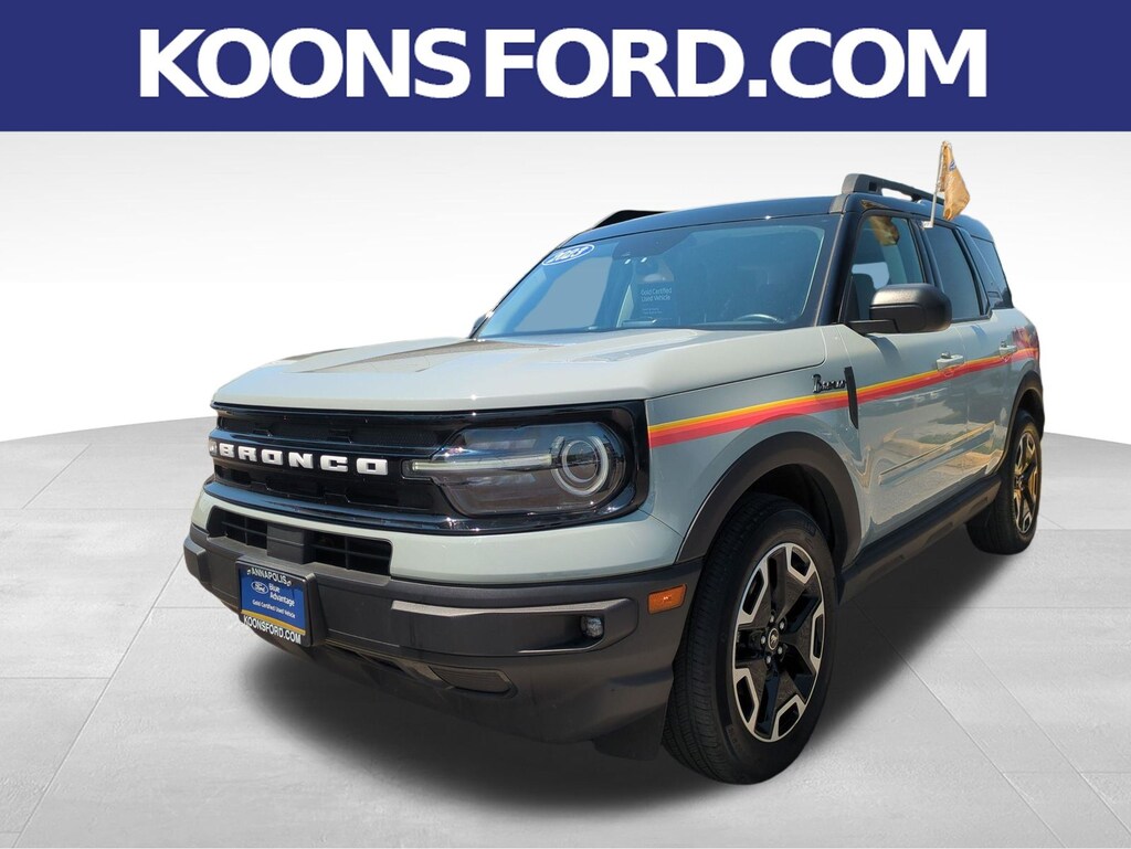 Certified 2023 Ford Bronco Sport Outer Banks SUV