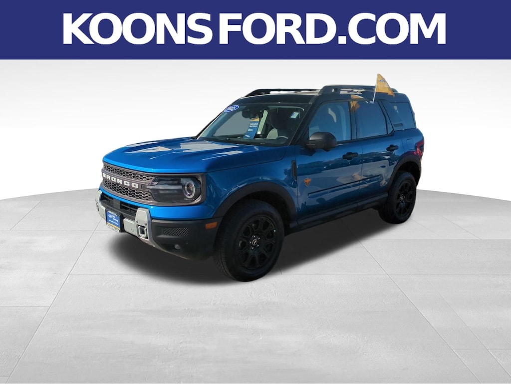 Certified 2025 Ford Bronco Sport Badlands SUV