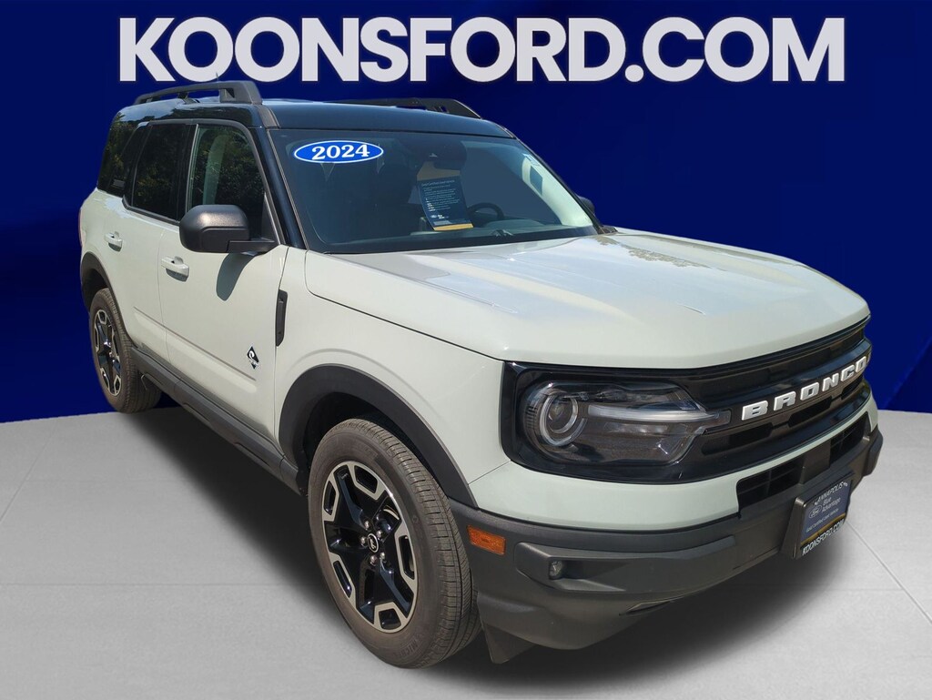 Certified 2024 Ford Bronco Sport Outer Banks SUV