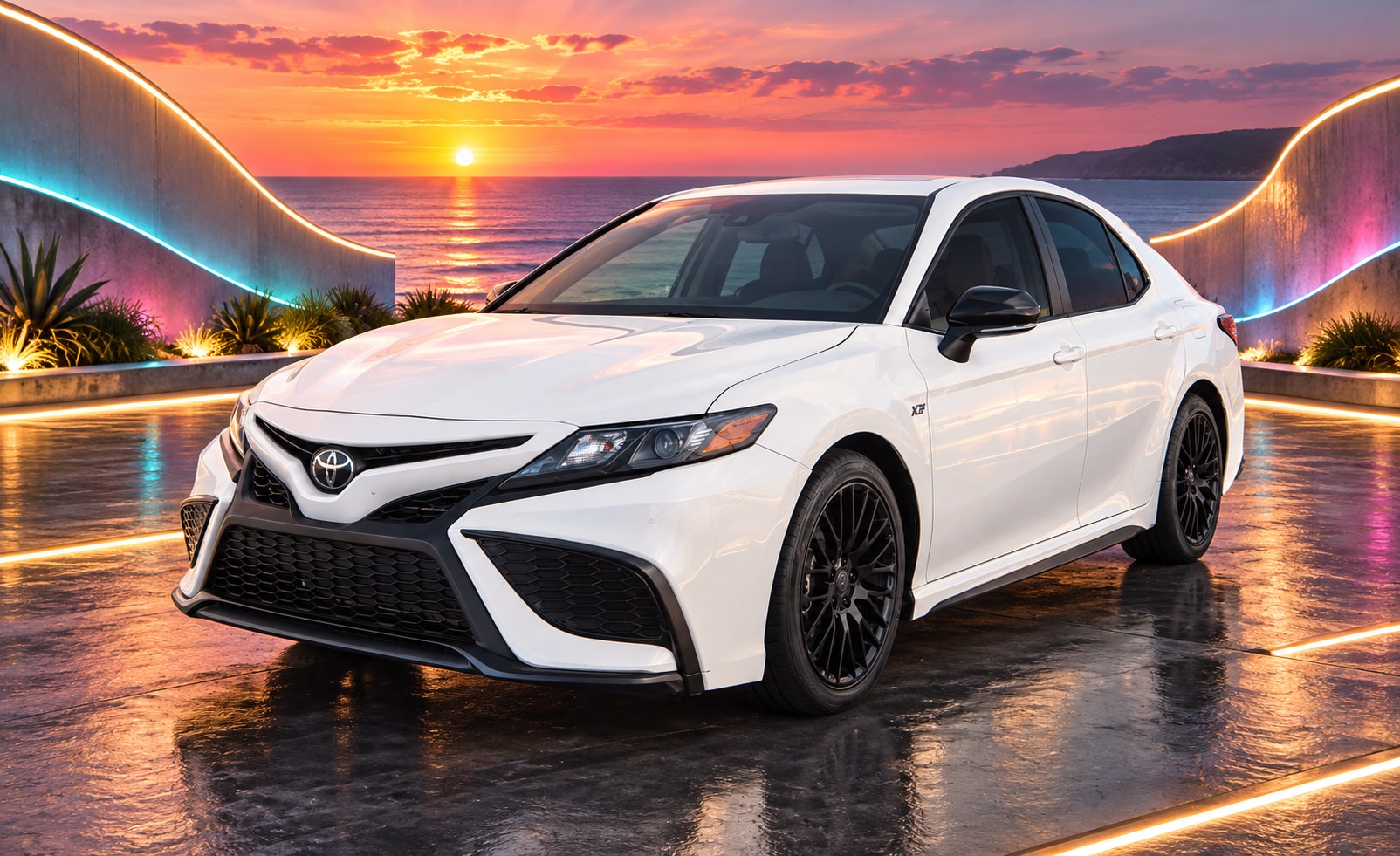 Ice Cap 2023 Toyota Camry Sedan Front-Wheel Drive 