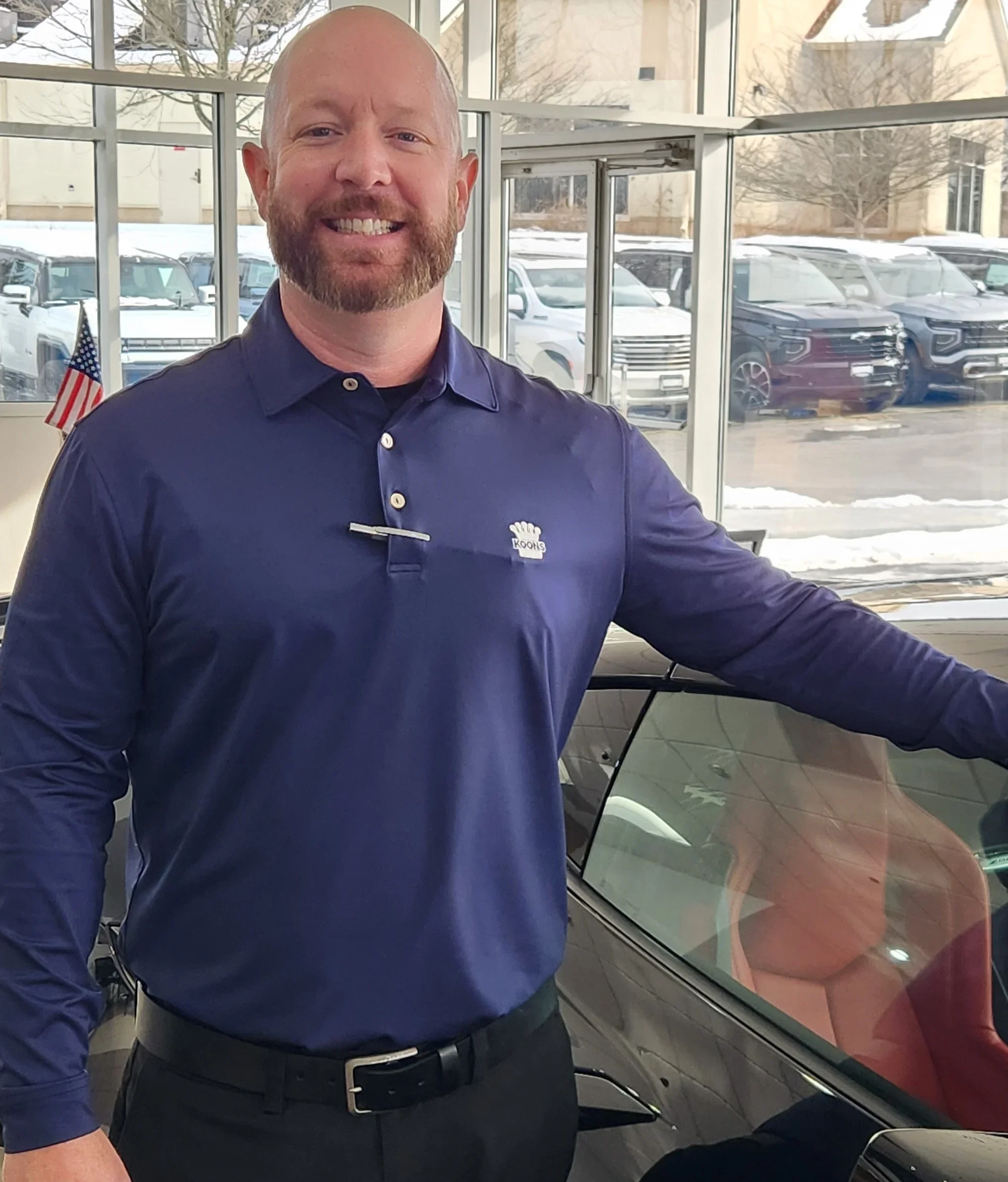 Staff member Derrick Showacre from ID_3f1137