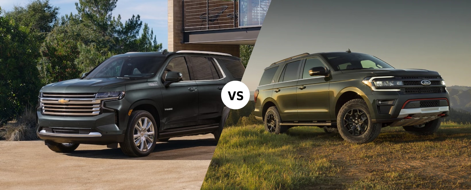 2022 Chevrolet Tahoe vs. 2022 Ford Expedition American SUV Comparison