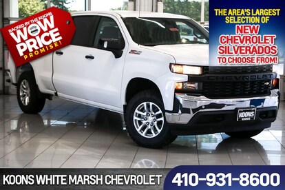 2019 Chevrolet Silverado 1500 Work Truck For Sale White