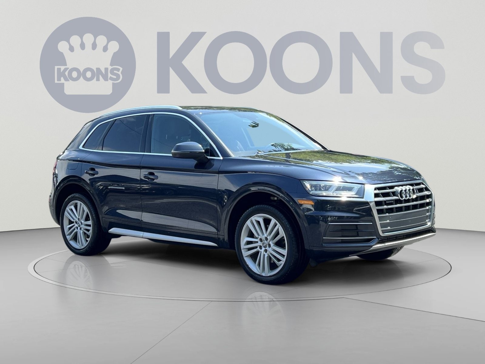 Used 2019 Audi Q5 Premium Plus with VIN WA1BNAFY3K2019169 for sale in Catonsville, MD