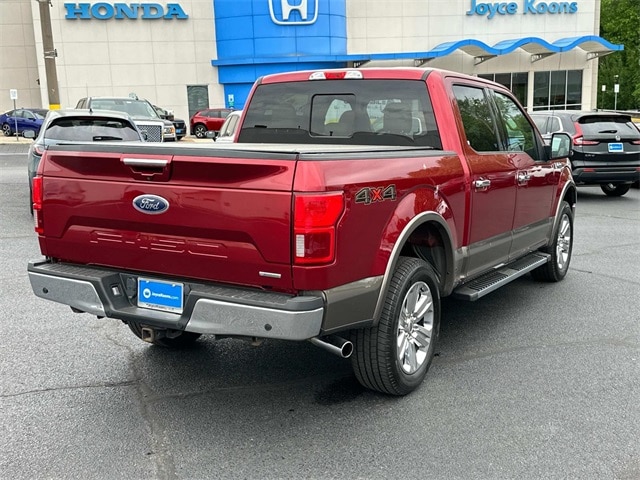 Used 2019 Ford F-150 Lariat with VIN 1FTEW1E40KFD09294 for sale in Manassas, VA