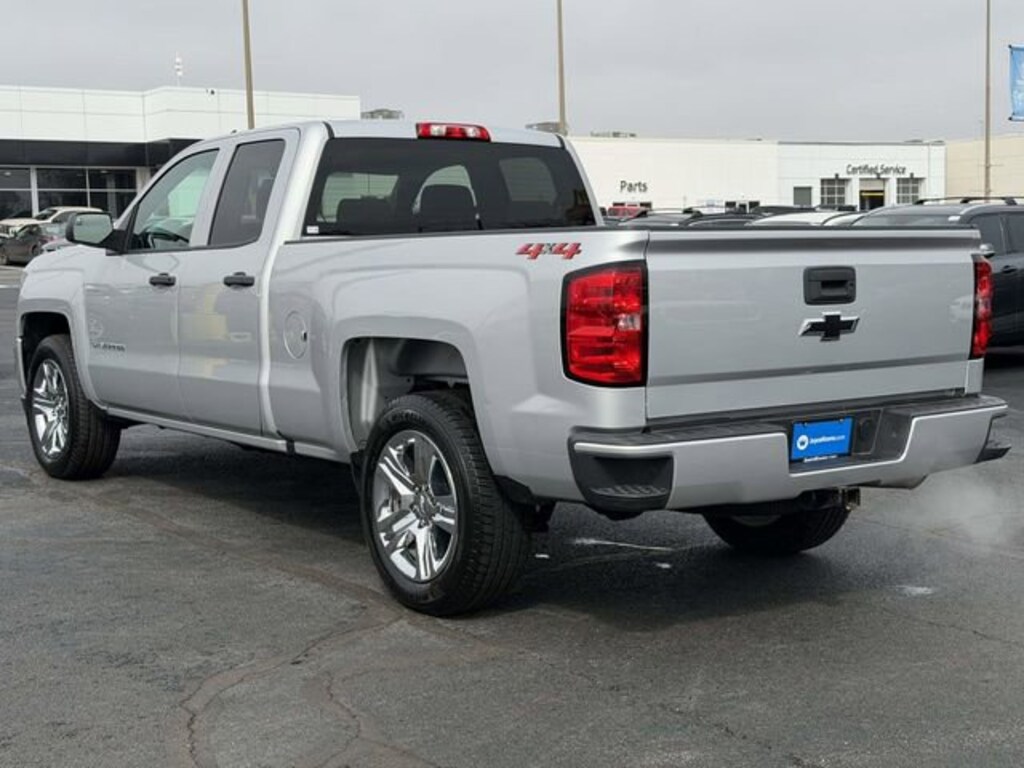 Used 2018 Chevrolet Silverado 1500 Custom Truck Double Cab