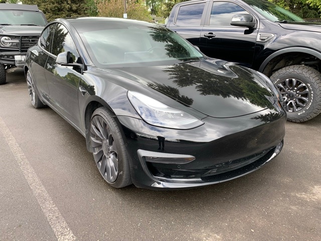 Used 2022 Tesla Model 3 Performance with VIN 5YJ3E1EC5NF349946 for sale in Puyallup, WA