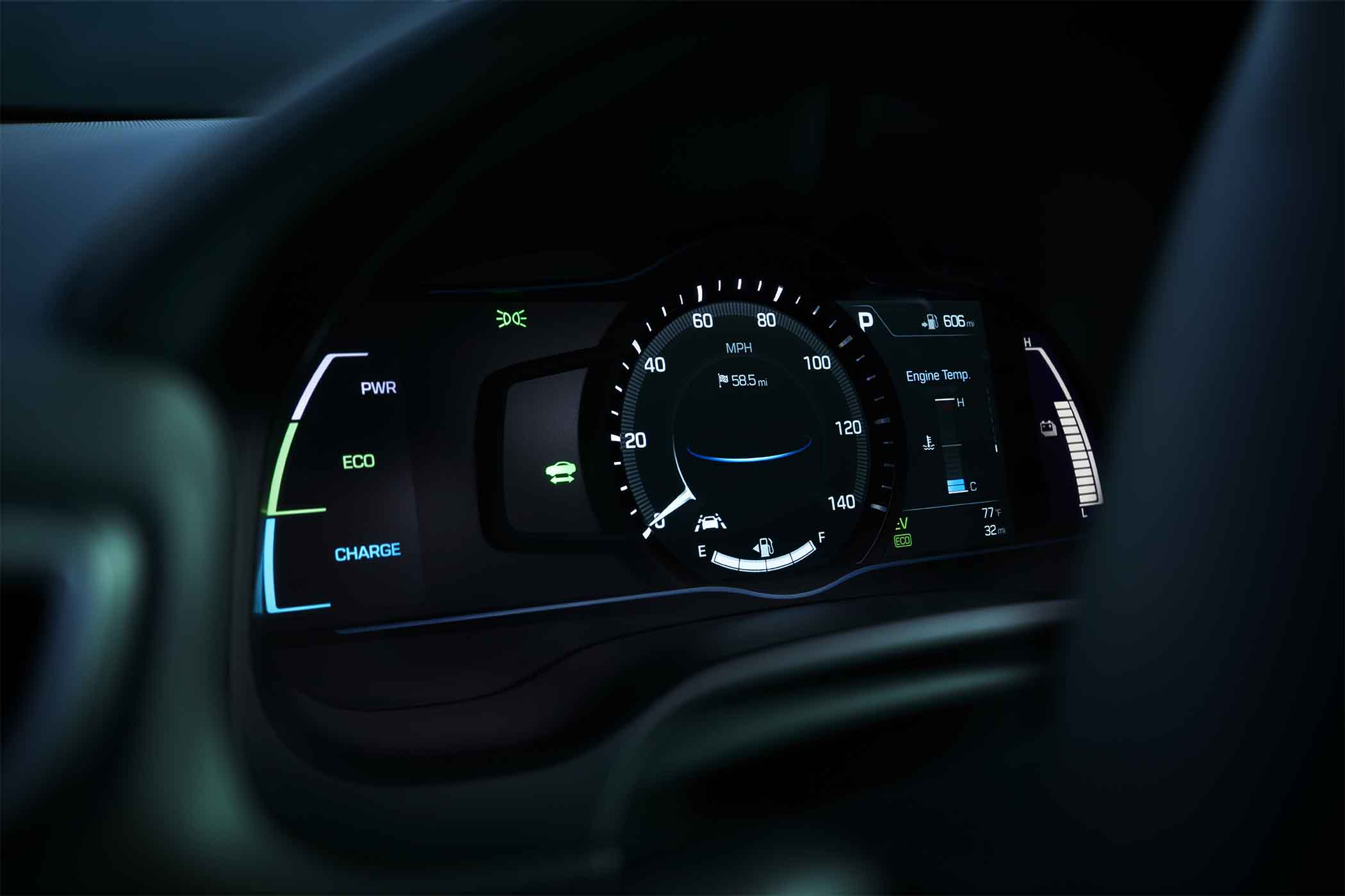 2017 New Hyundai Ioniq Speedometer in Puyallup, WA