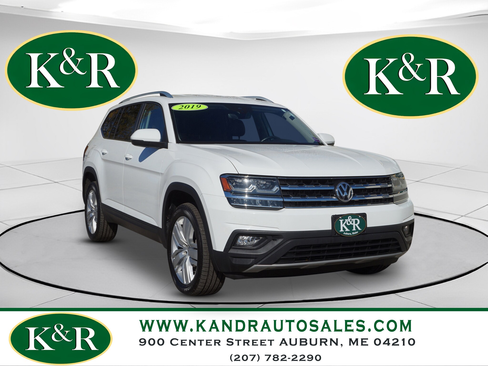 2019 Volkswagen Atlas in Auburn, ME Maine Auto Mall