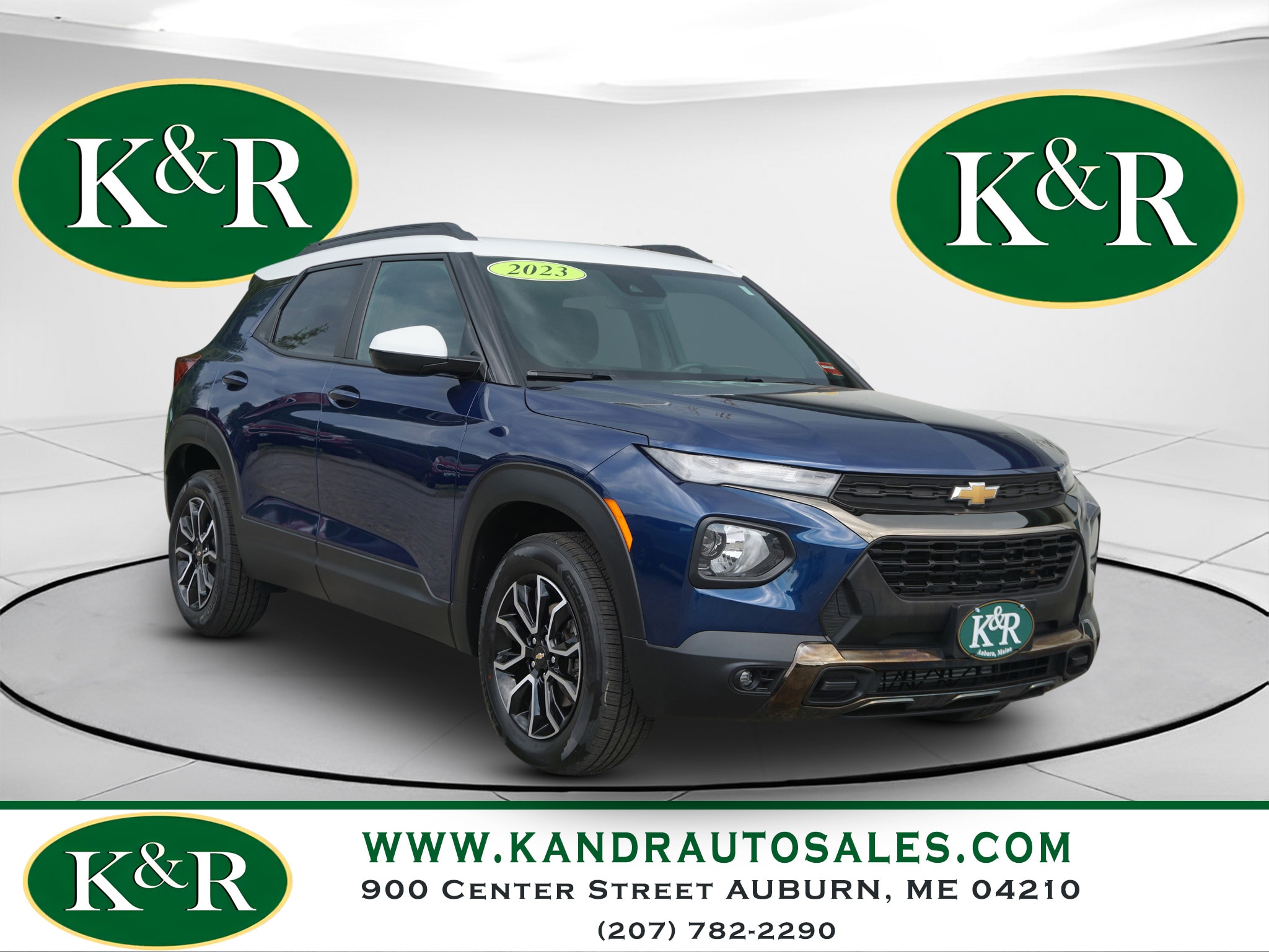 Blue Glow 2023 Chevrolet Trailblazer SUV / Crossover Four-Wheel Drive Automatic