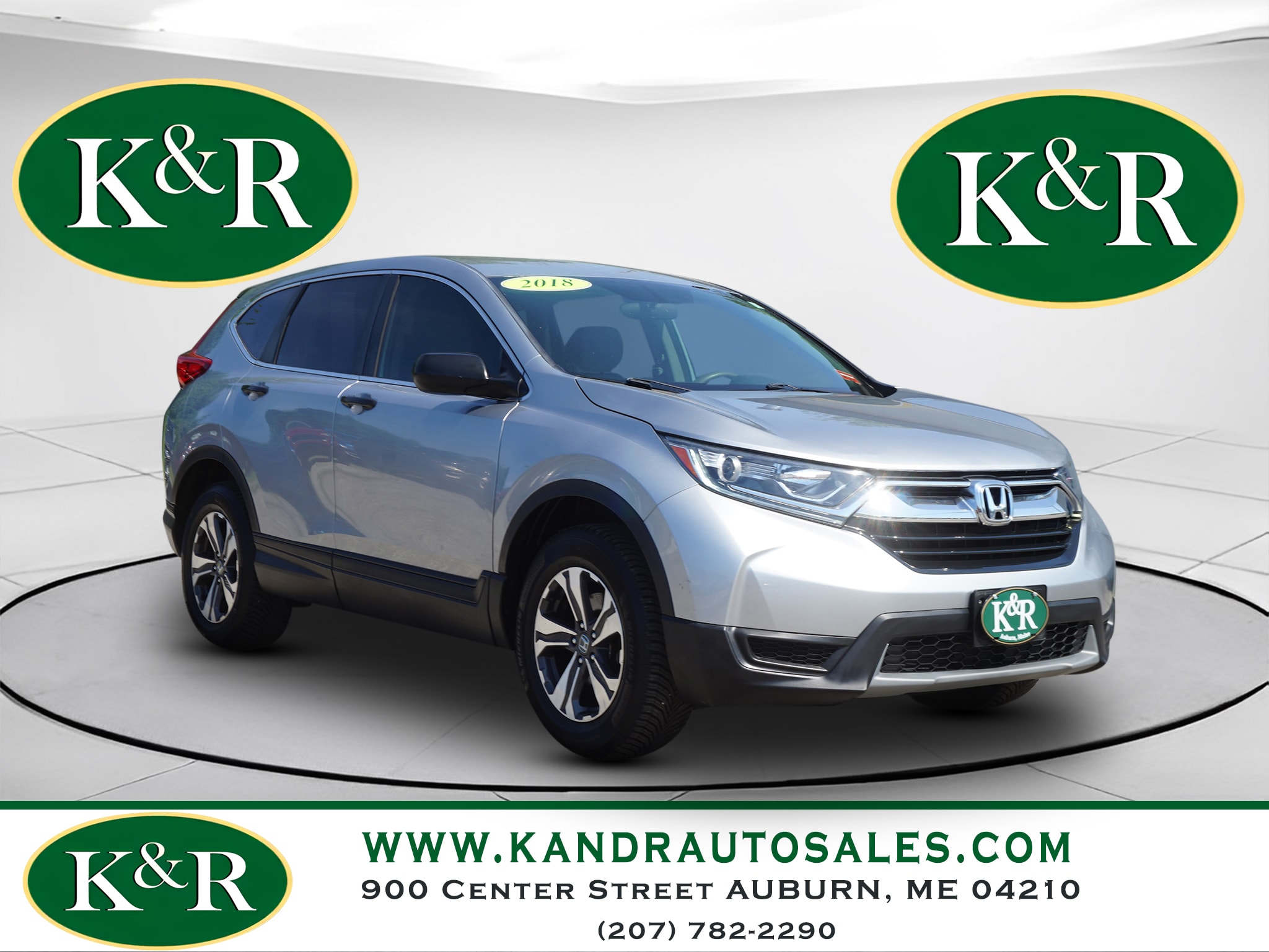 Lunar Silver 2018 Honda CR-V SUV / Crossover All-Wheel Drive Continuously Variable Transmission