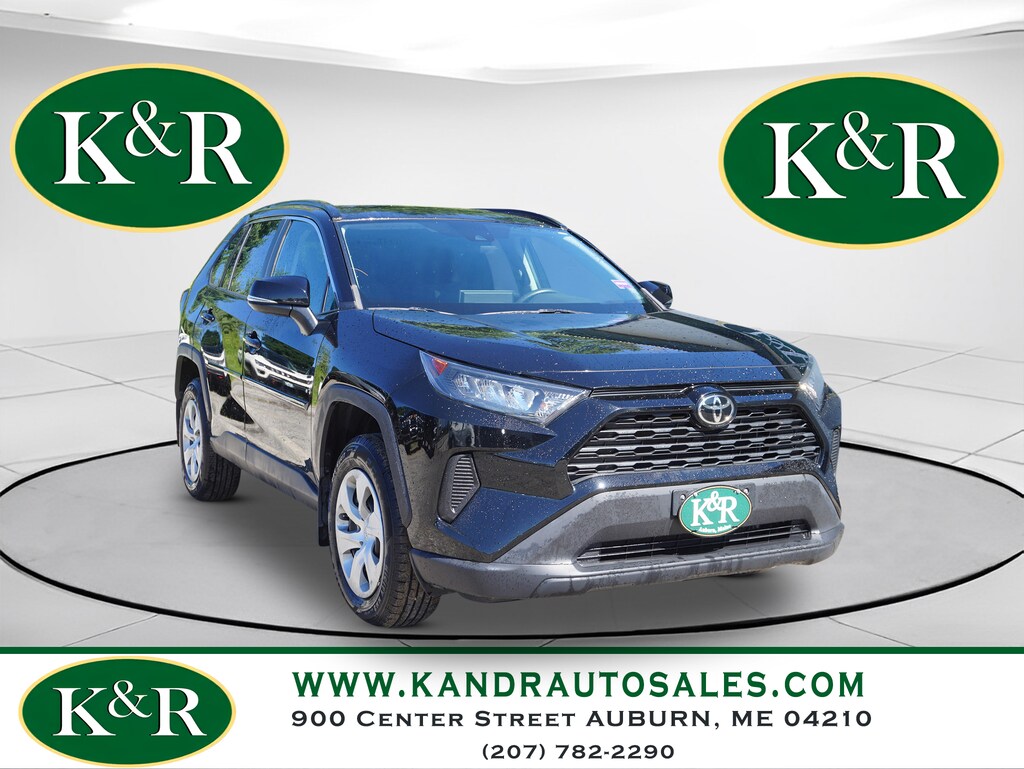 Used 2021 Toyota RAV4 For Sale at K & R Auto Sales VIN 2T3G1RFV0MC193367