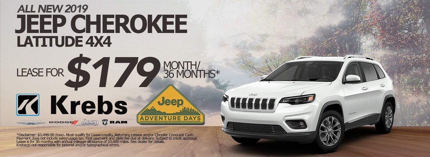 New & Used Cars Krebs Chrysler Jeep® Dodge RAM