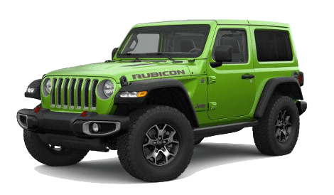 2019 Jeep Wrangler Rubicon A green 2019 Jeep Wrangler Rubicon
