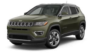 2019 Jeep Compass Limited A green 2019 Jeep Compass Limited
