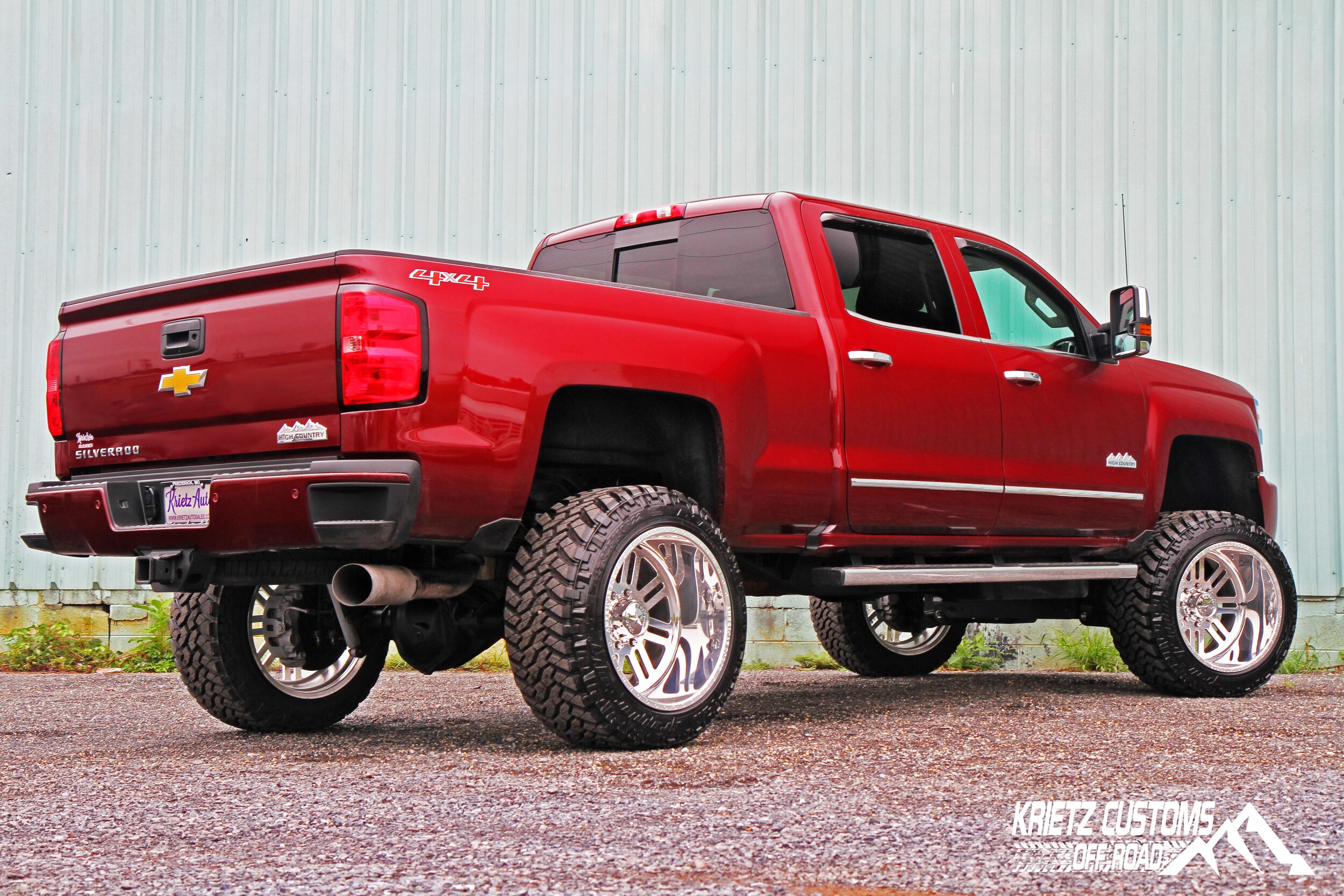 2016 Chevy Silverado 2500hd High Country With 22x14 American Force