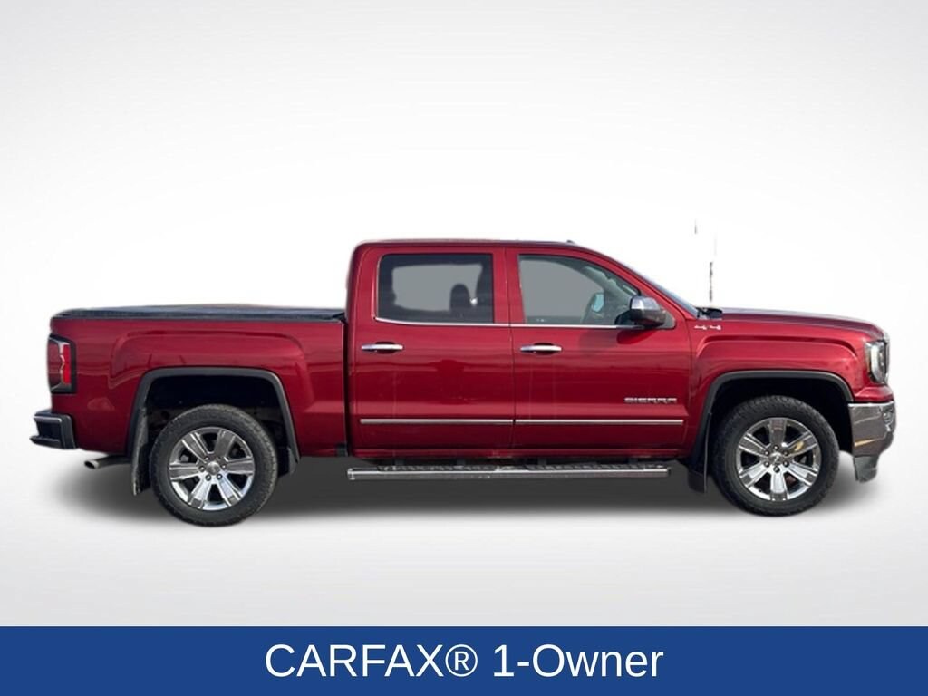 Used 2018 GMC Sierra 1500 SLT with VIN 3GTU2NEC6JG353884 for sale in Marshall, Minnesota