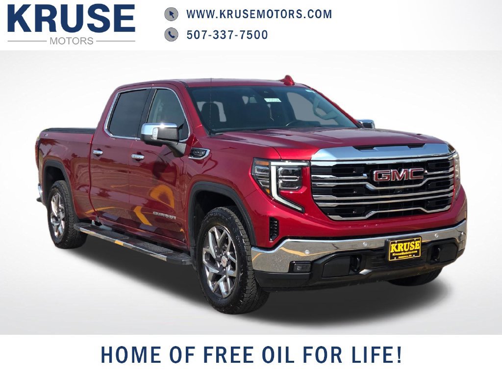 Used 2023 GMC Sierra 1500 SLT with VIN 3GTUUDED3PG317155 for sale in Marshall, Minnesota