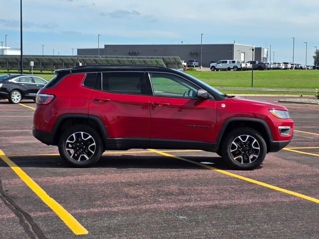 Used 2019 Jeep Compass Trailhawk with VIN 3C4NJDDB4KT853934 for sale in Marshall, Minnesota