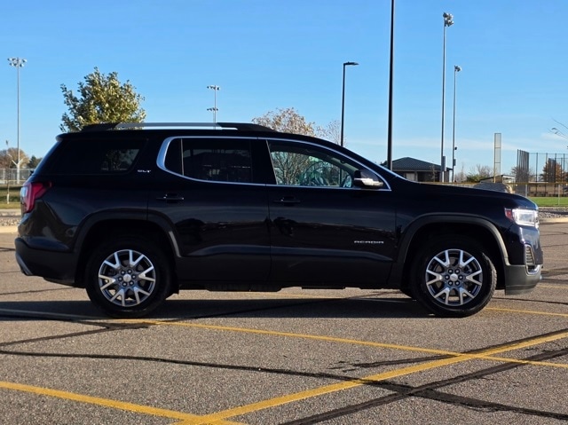 Used 2021 GMC Acadia SLT with VIN 1GKKNULS0MZ181749 for sale in Marshall, Minnesota
