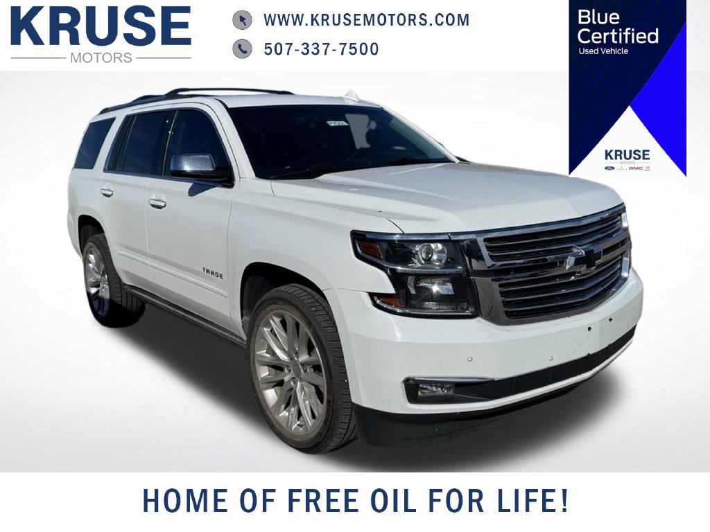 Certified 2019 Chevrolet Tahoe Premier with VIN 1GNSKCKJ3KR241017 for sale in Marshall, Minnesota