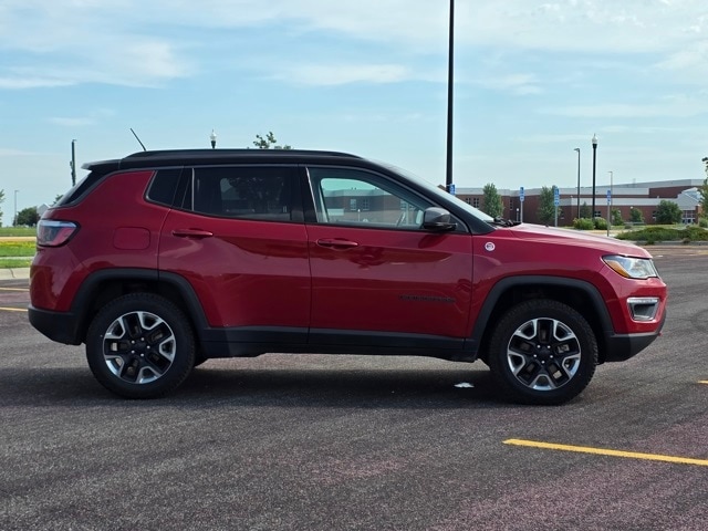 Used 2017 Jeep All-New Compass Trailhawk with VIN 3C4NJDDB8HT657360 for sale in Marshall, Minnesota