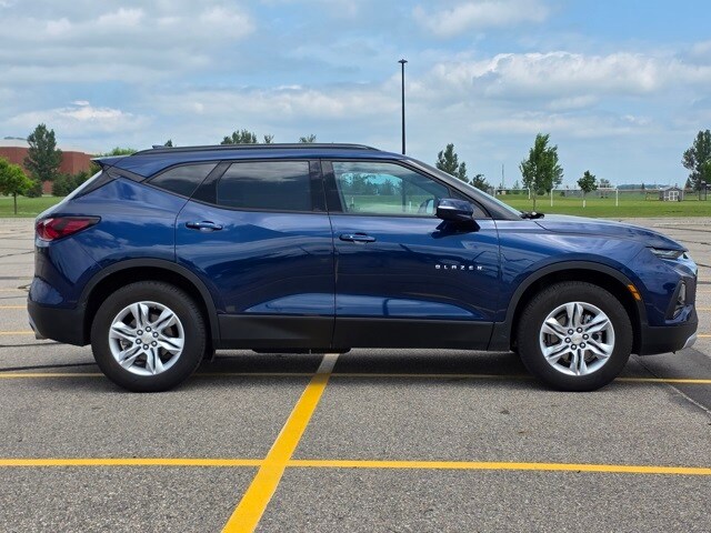 Used 2022 Chevrolet Blazer 2LT with VIN 3GNKBHR40NS183477 for sale in Marshall, Minnesota