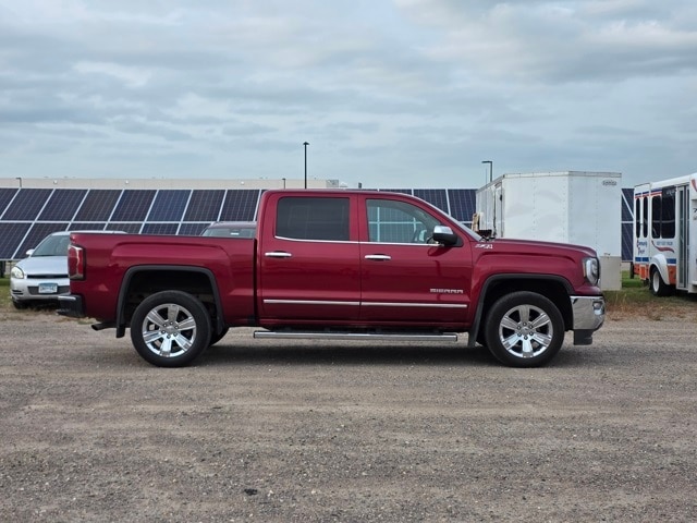 Used 2018 GMC Sierra 1500 SLT with VIN 3GTU2NECXJG263153 for sale in Marshall, Minnesota
