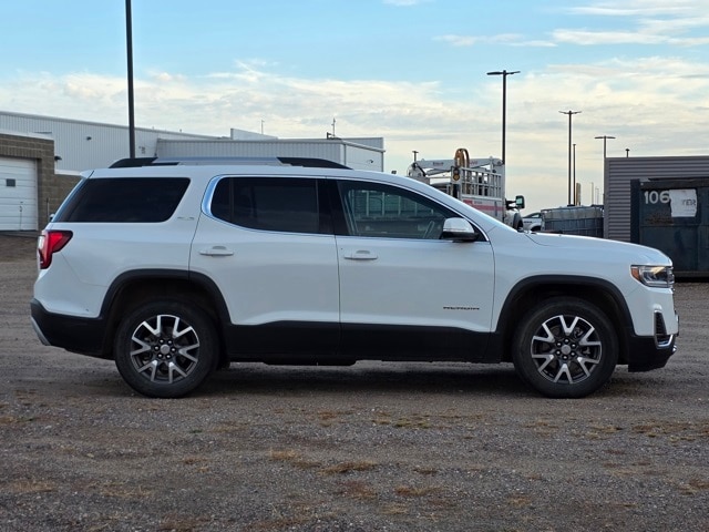 Used 2021 GMC Acadia SLE with VIN 1GKKNRLSXMZ128165 for sale in Marshall, Minnesota