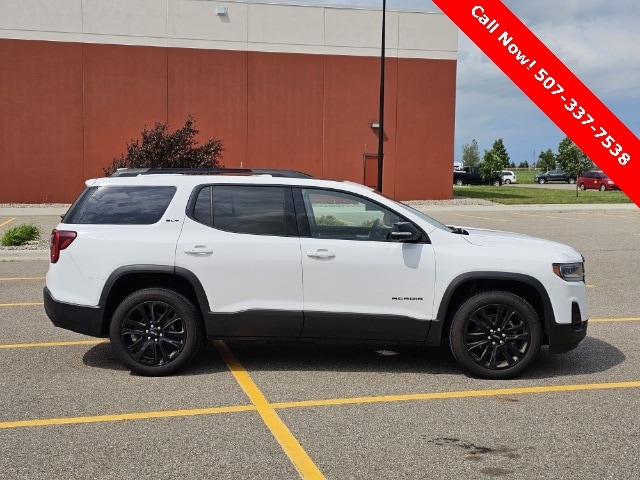 Used 2022 GMC Acadia SLT with VIN 1GKKNUL4XNZ159843 for sale in Marshall, Minnesota