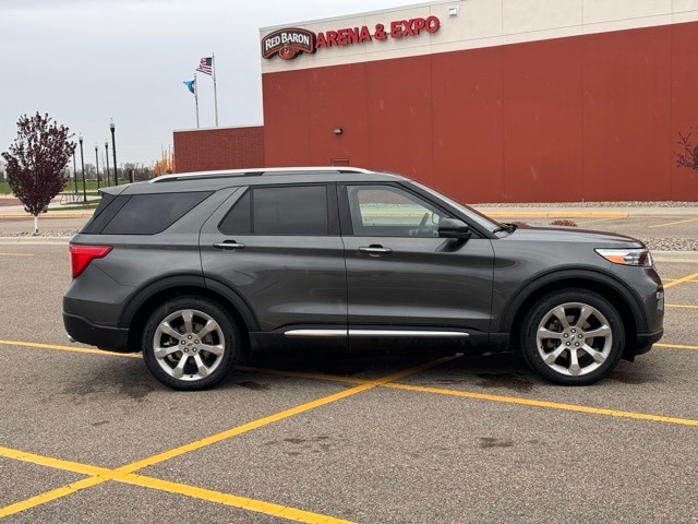 Used 2020 Ford Explorer Platinum with VIN 1FM5K8HC3LGC29891 for sale in Marshall, MN