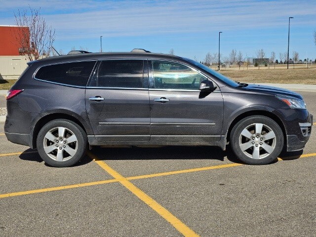 Used 2015 Chevrolet Traverse LTZ with VIN 1GNKVJKD6FJ329151 for sale in Marshall, MN