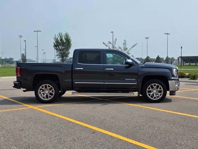 Used 2018 GMC Sierra 1500 SLT with VIN 3GTU2NEC1JG270105 for sale in Marshall, Minnesota