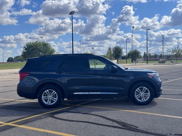 Used 2022 Ford Explorer XLT with VIN 1FMSK8DH7NGC05634 for sale in Marshall, Minnesota
